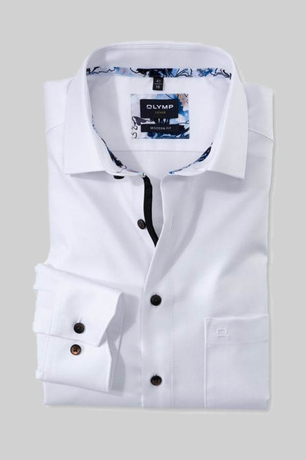 ΠΟΥΚΑΜΙΣΟ OLYMP - 00 ΛΕΥΚΟ